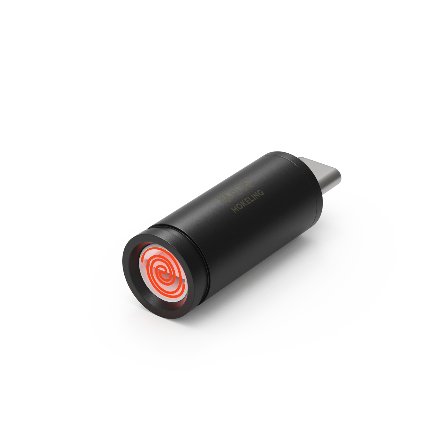 CH2009 黑色 USB-C电子点烟器 直插款