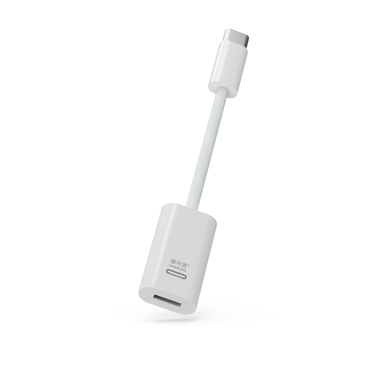 CH2011-13 35W 支持耳机 Lightning母转Type-C公 充电转接头