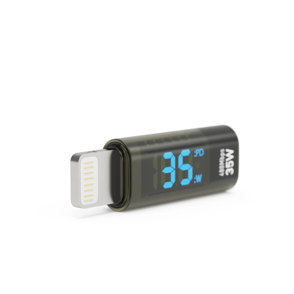 35W 数显充电转接头 iPhone Lightning/Type-C 功率测试器