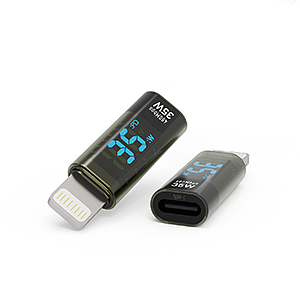CH2011-12 Lightning 直插 35W 数显充电转接头