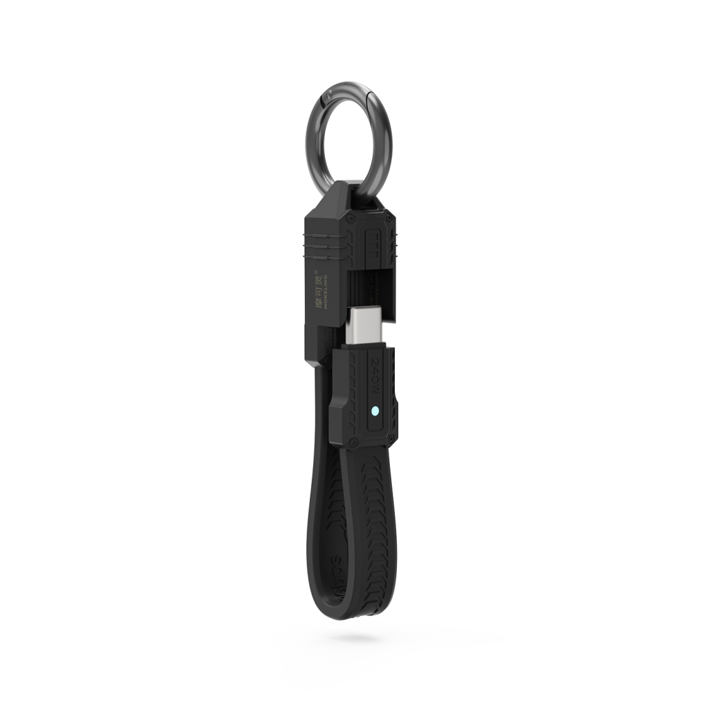 摩可灵 CH2014M USB4 PD240W 全功能数据线 黑色