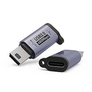 CH2105-05 Type-C母转Mini USB公 转接头