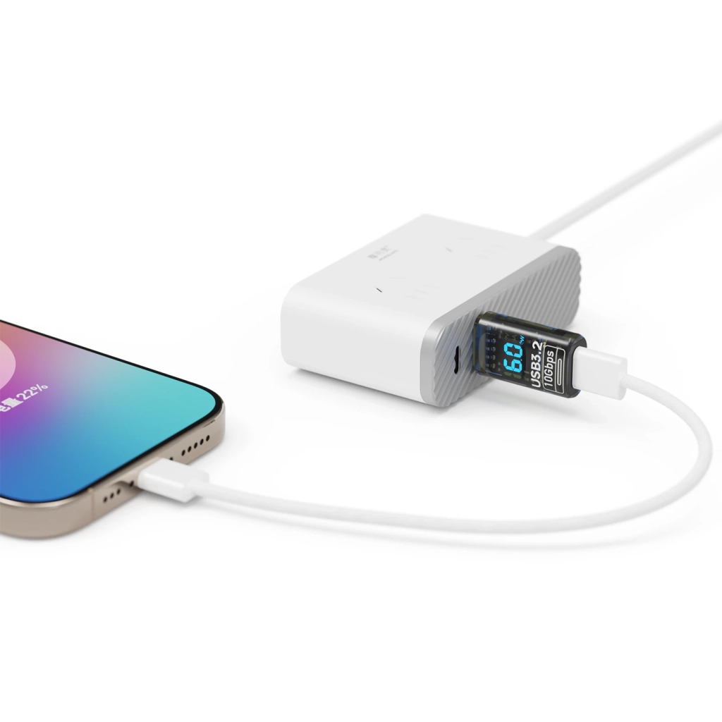 36W 数显 USB 转接头 充电功率测试器