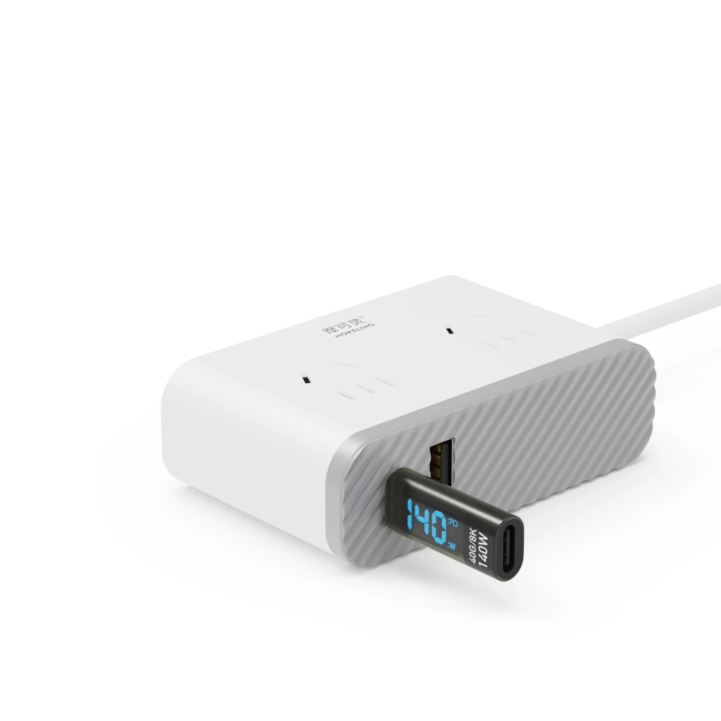 USB4 140W 数显转接头 充电功率测试器