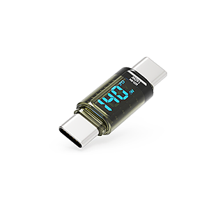 CH2106-140 公对公 USB4 数显转接头