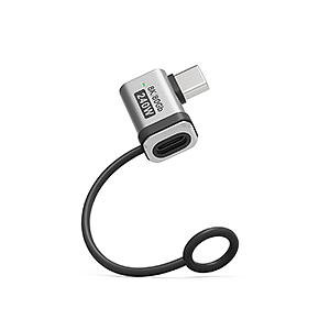 CH2240A-06 侧弯转接头 C公对C母 带LED