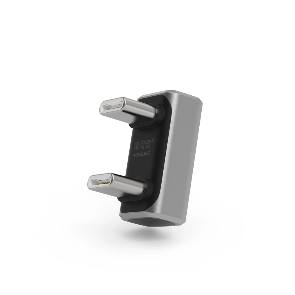 USB4 80Gbps 全功能 Type-C 转接头（U型弯）