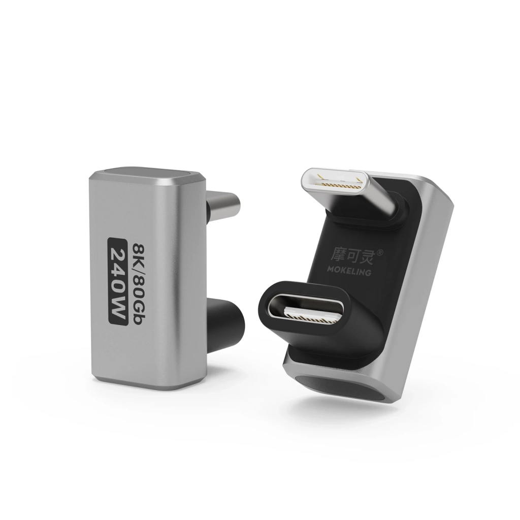 USB4 全功能 U弯转接头