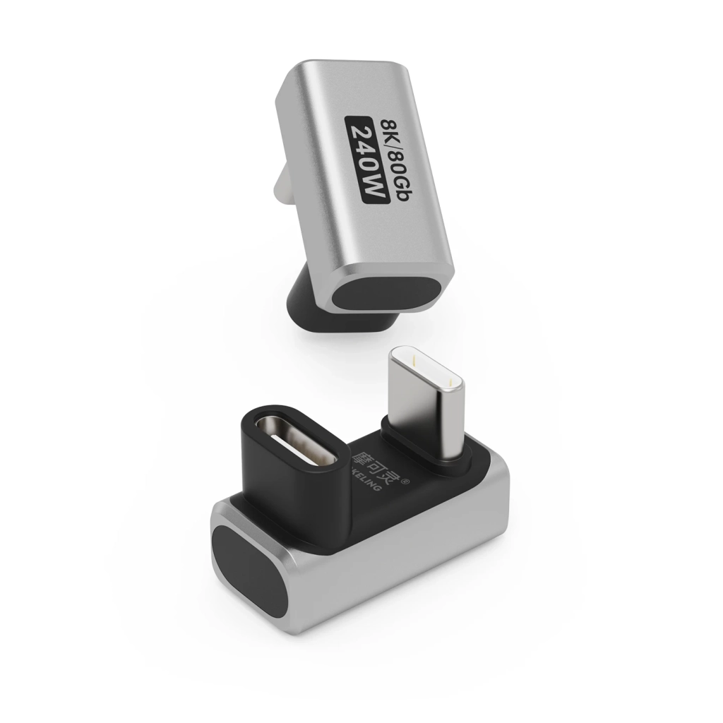 USB4 全功能 U弯转接头