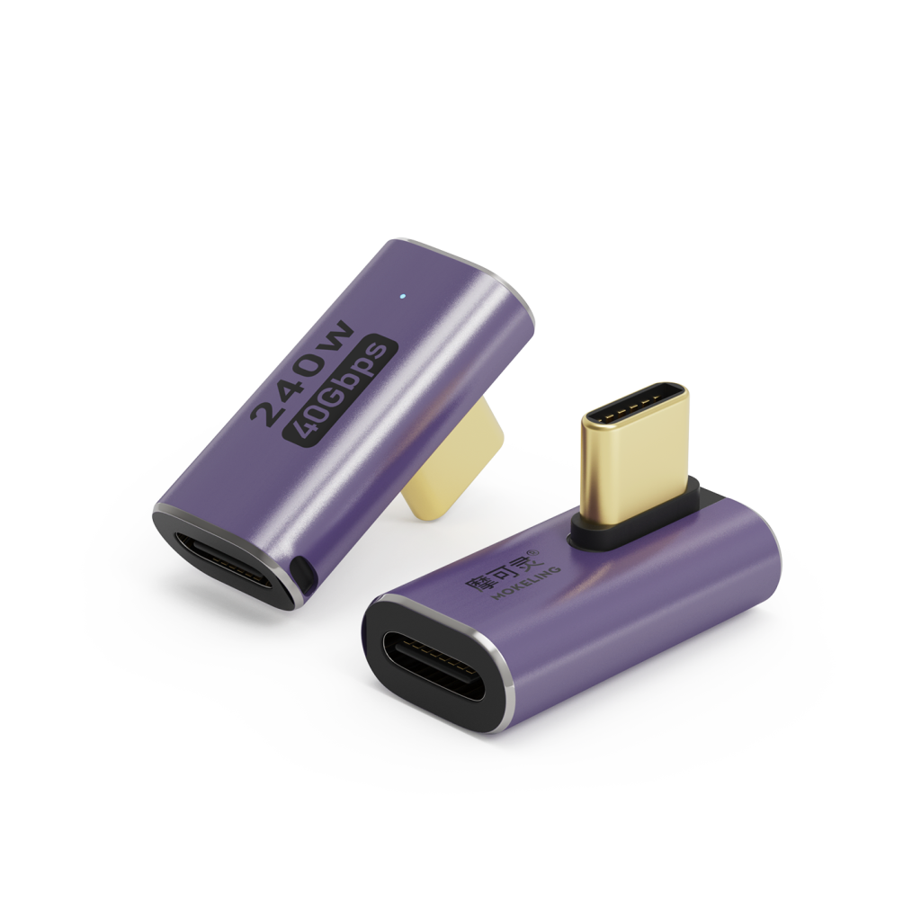 USB4 全功能 Type-C 转接头 240w