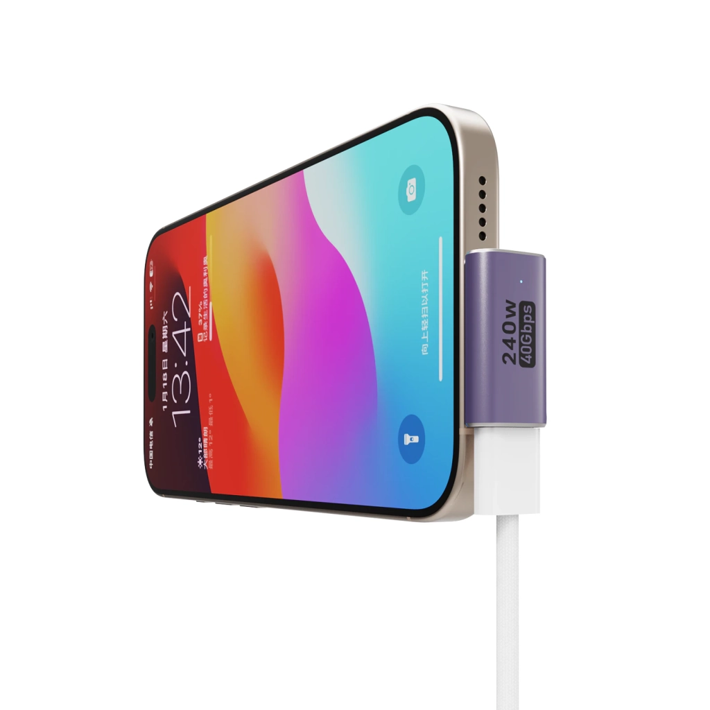 USB4 全功能 Type-C 转接头 240w
