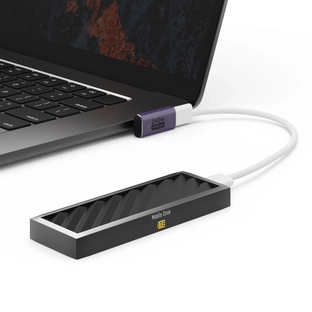 USB4 全功能 Type-C 转接头 240w