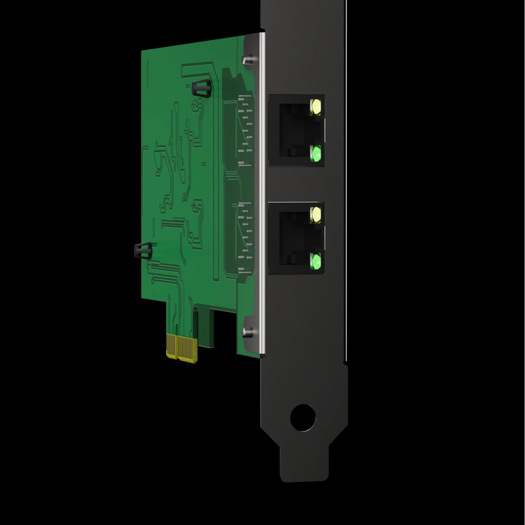 PCI-E Intel芯片i350 软路由/虚拟化原生 双口千兆网卡