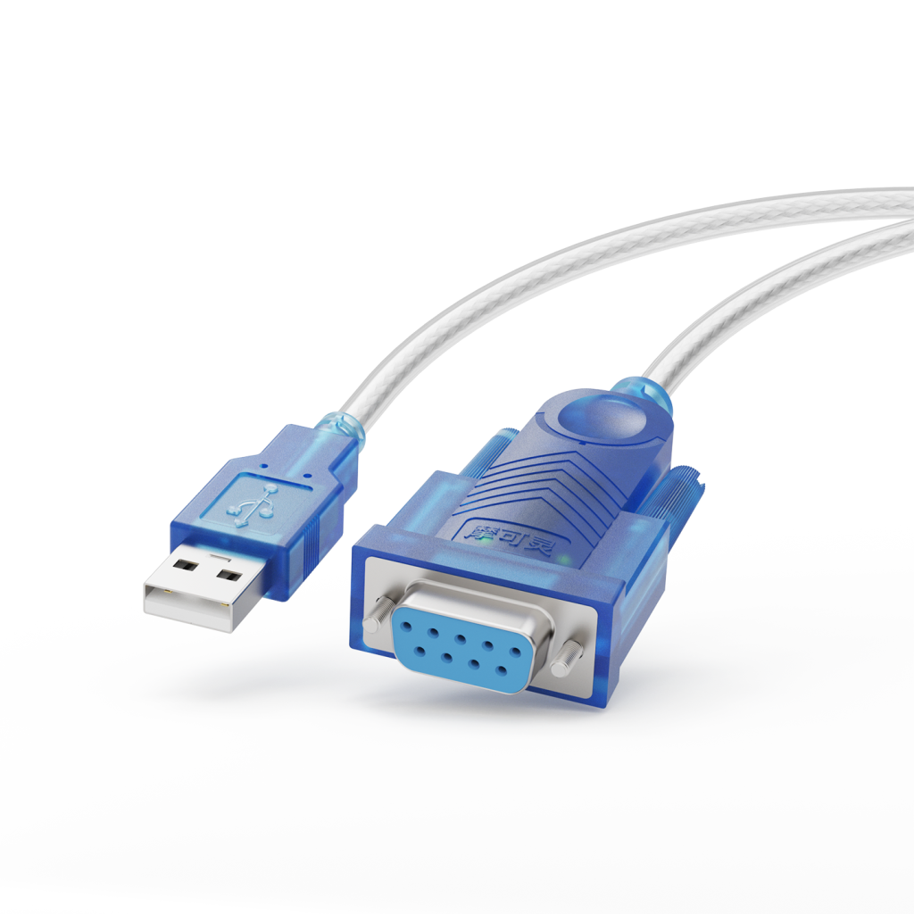 摩可灵 CH588F 母头 USB 转 RS-232 串口线，DB9 母头带手拧螺丝