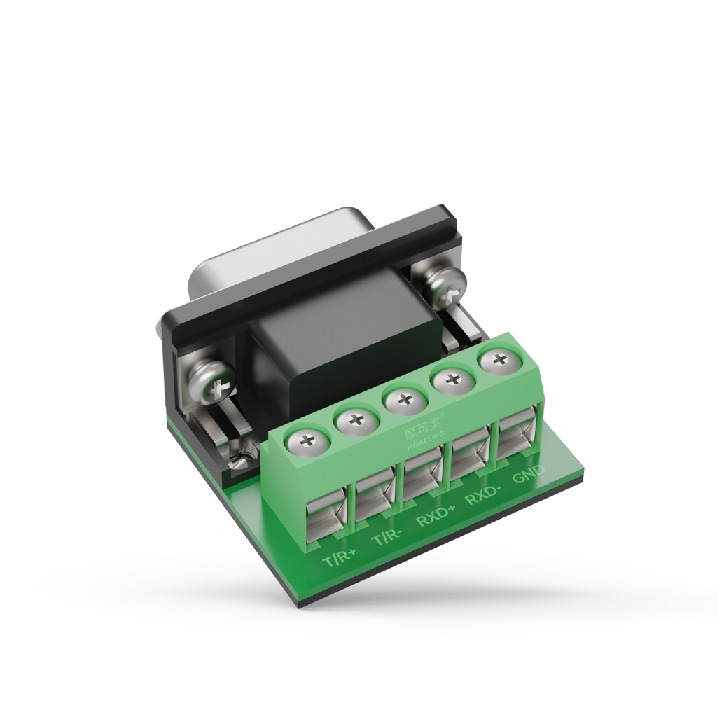 DB9 RS-232/485/422接线柱免焊