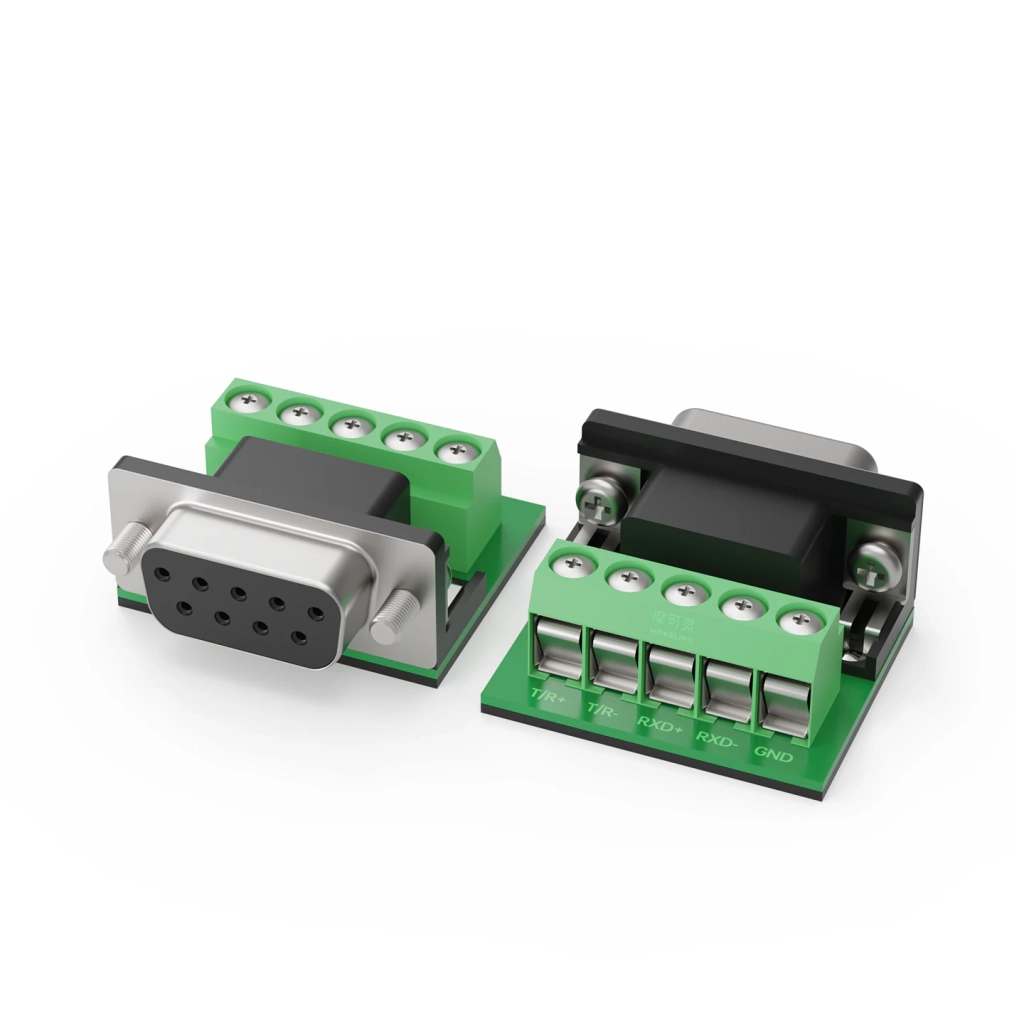 DB9 RS-232/485/422接线柱免焊