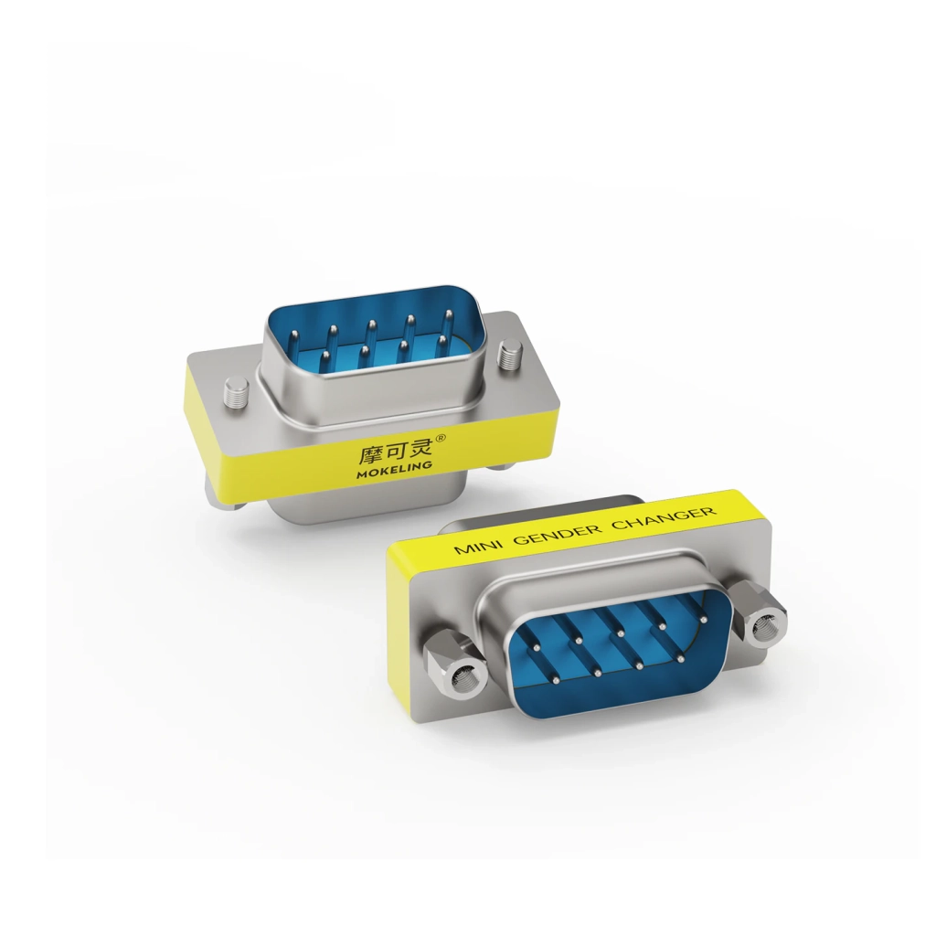 DB9 RS-232公母转接头